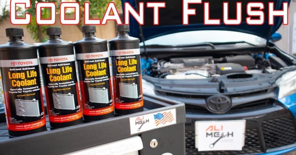 when to flush coolant