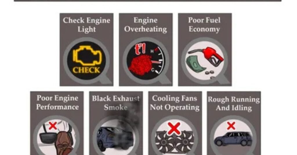 coolant temperature switch symptoms