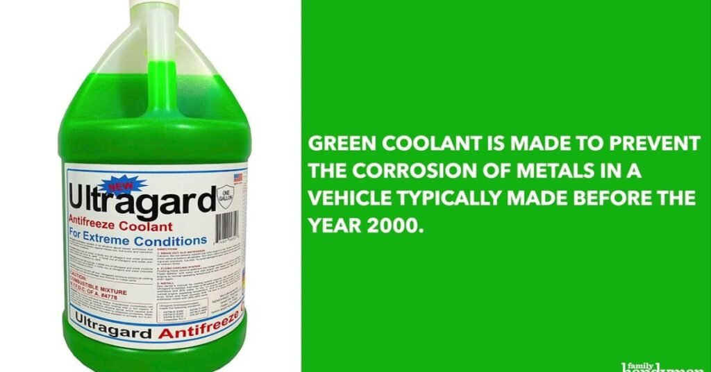yellow vs green antifreeze