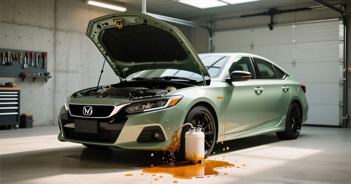 Leaking Power Steering Fluid