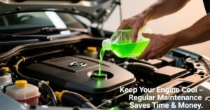 adding coolant to car