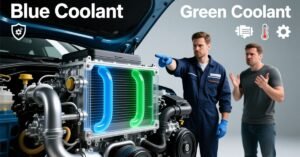 blue vs green coolant