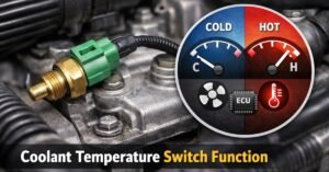 coolant temperature switch function