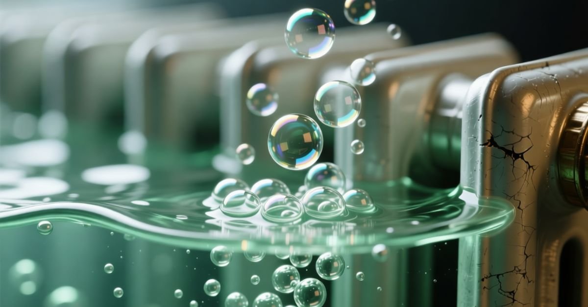 bubbles in radiator coolant