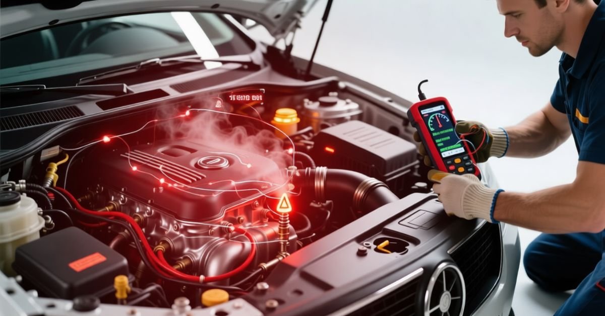 engine temperature sensor symptoms