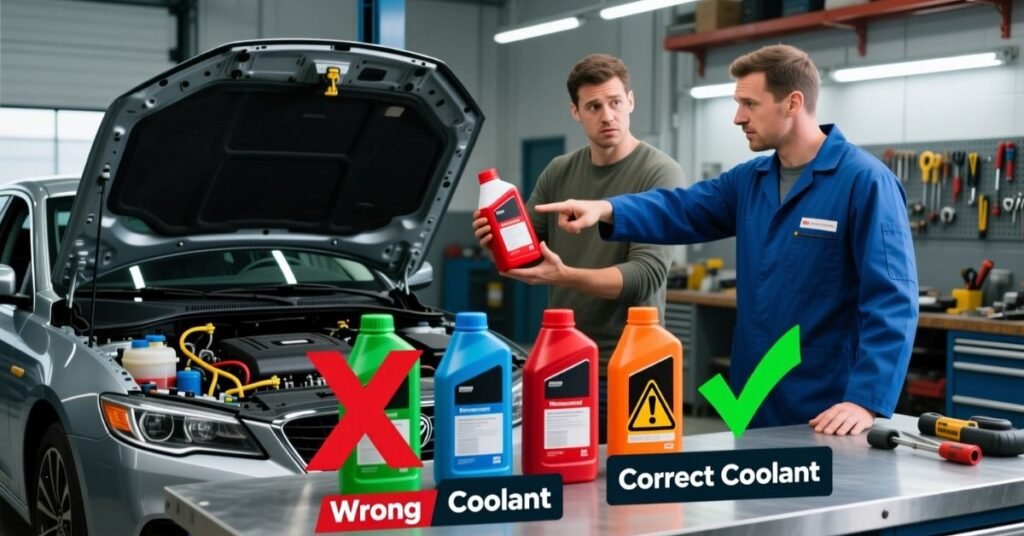 blue vs green coolant