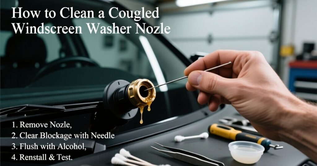 windscreen washer not working