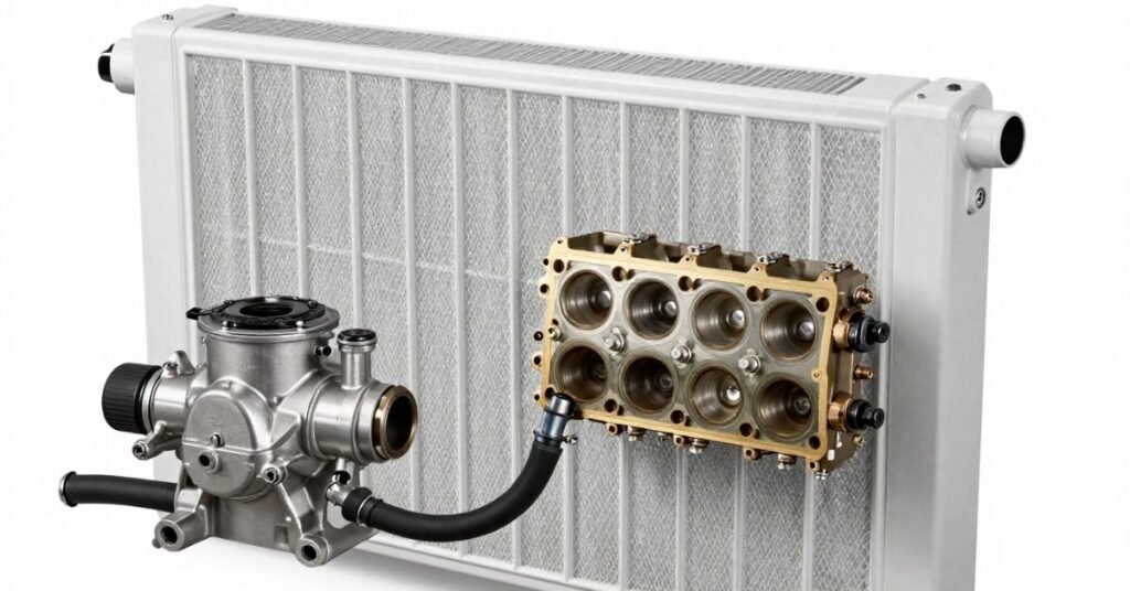 no coolant in radiator