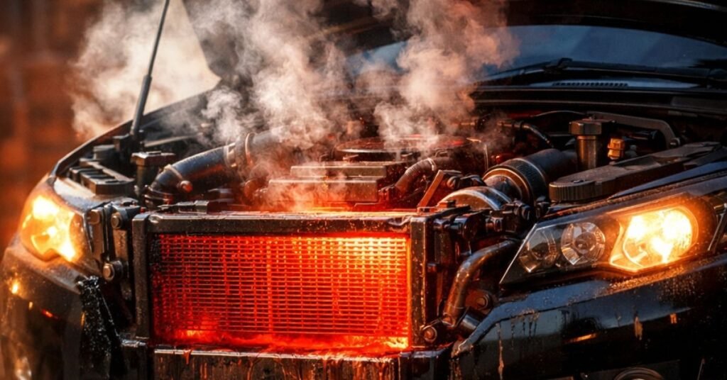 no coolant in radiator