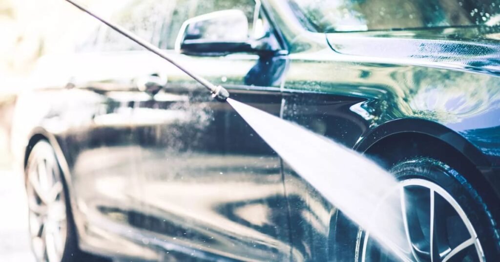 water dripping from car