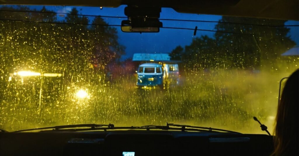 water dripping from car