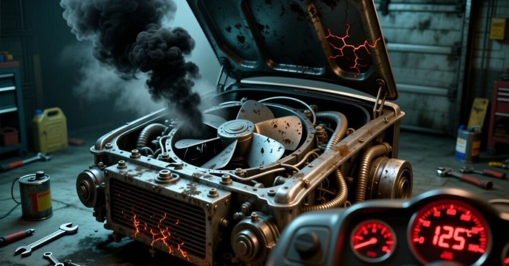 engine temp sensor symptoms