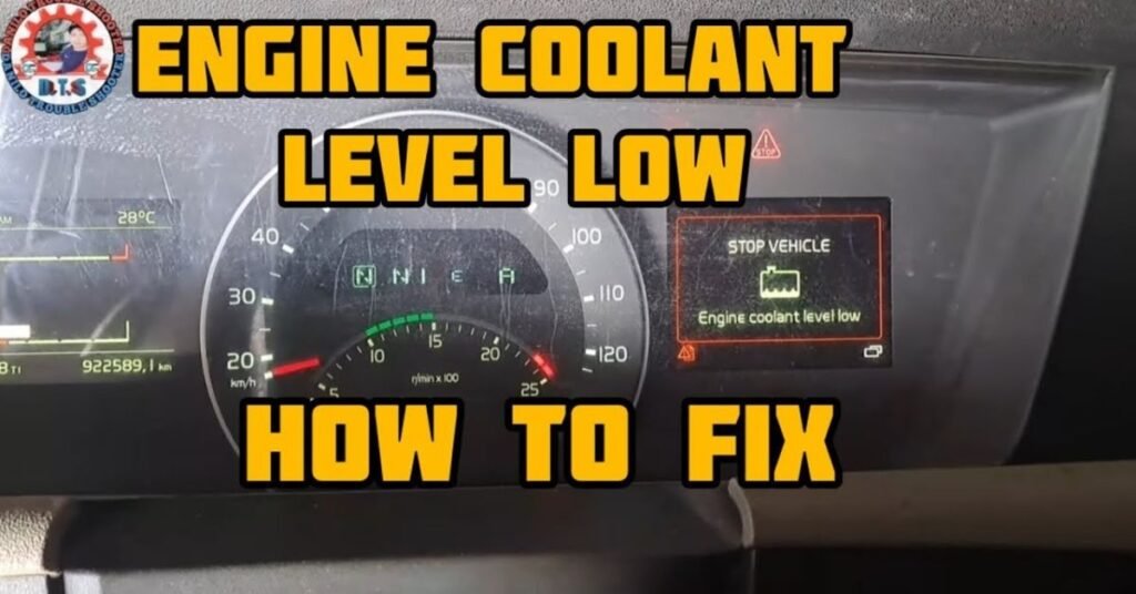 coolant level is low