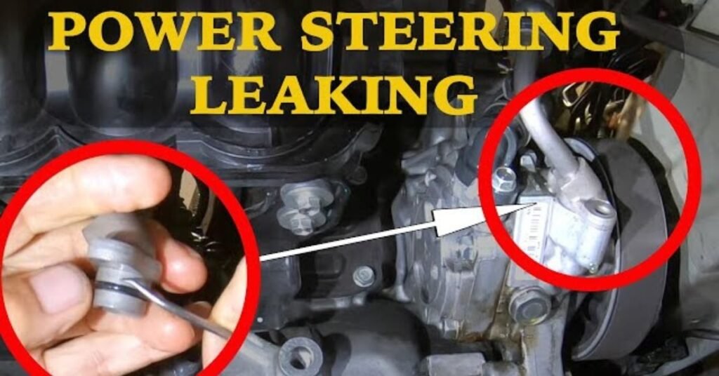 Leaking Power Steering Fluid