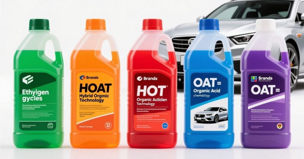 Color of Engine Coolant