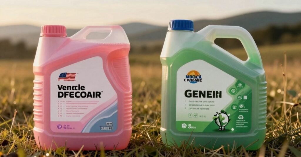 pink vs green antifreeze