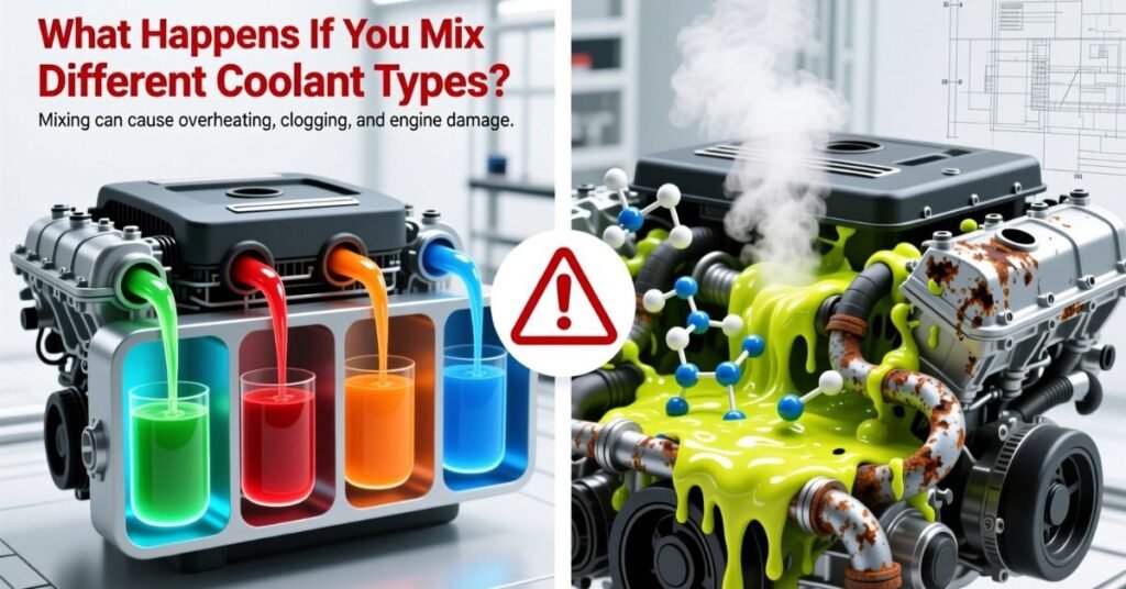 pink vs green antifreeze