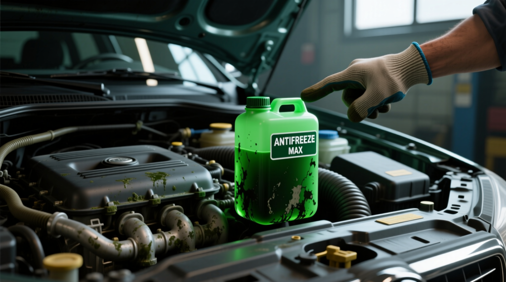 bad antifreeze color chart