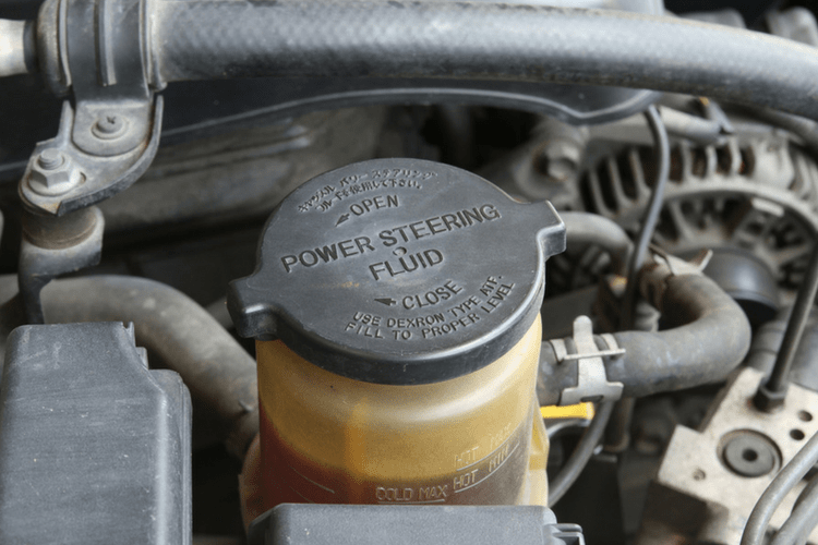 Leaking Power Steering Fluid