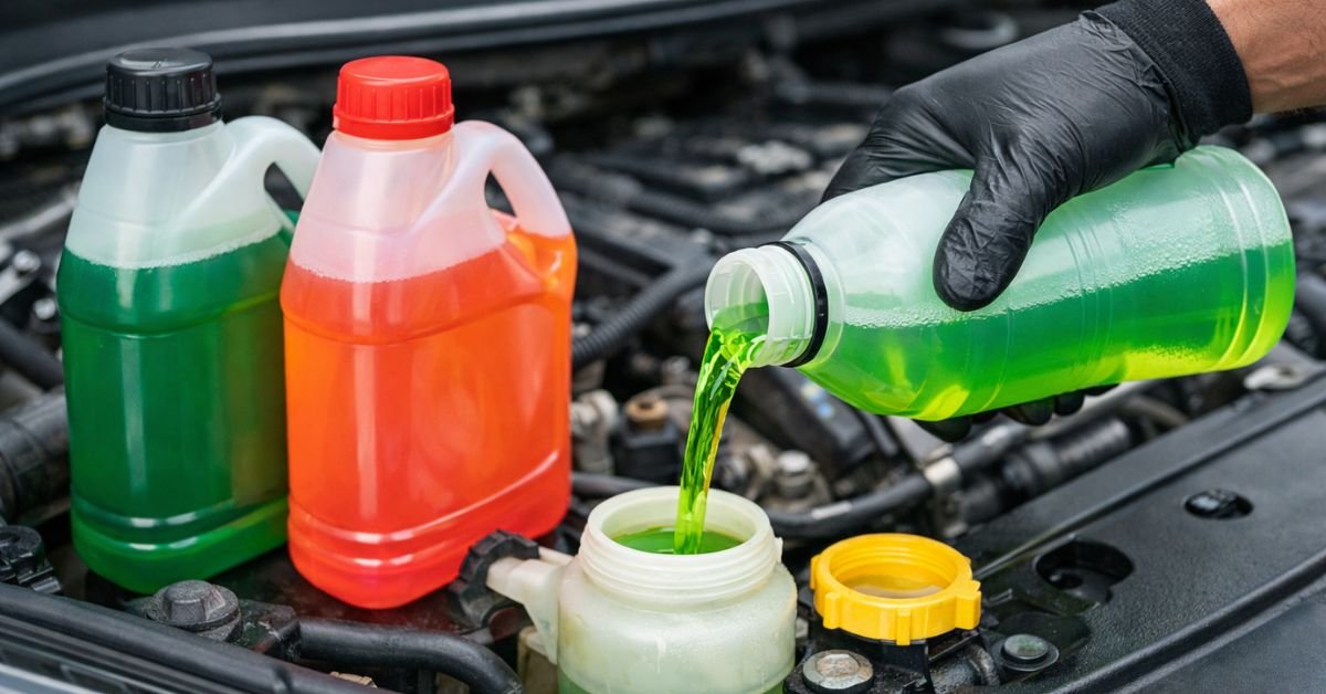 can u mix antifreeze