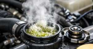 car coolant is boiling