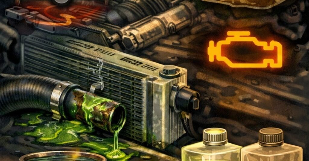 yellow vs green antifreeze