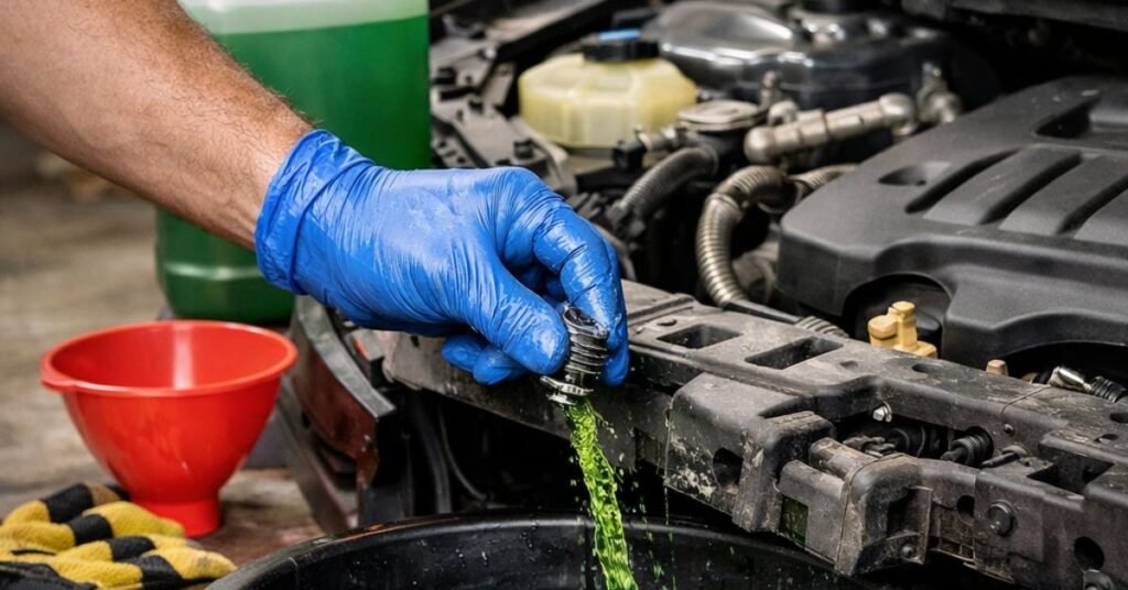when to flush coolant