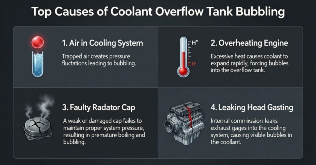 Coolant Overflow tank Bubbling
