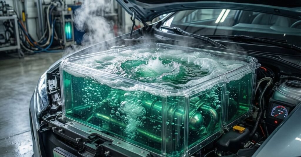 car coolant is boiling