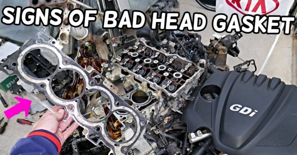 car blown head gasket