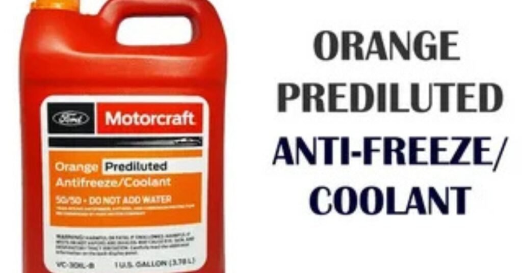antifreeze orange vs green