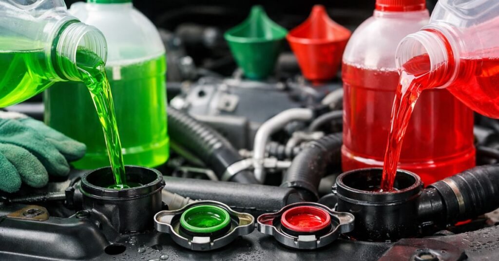 green antifreeze vs red