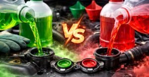 green antifreeze vs red