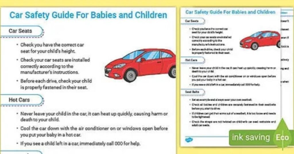 car rules for passengers