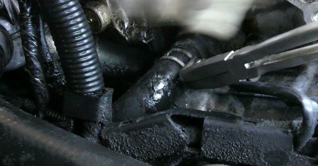 coolant in oil color