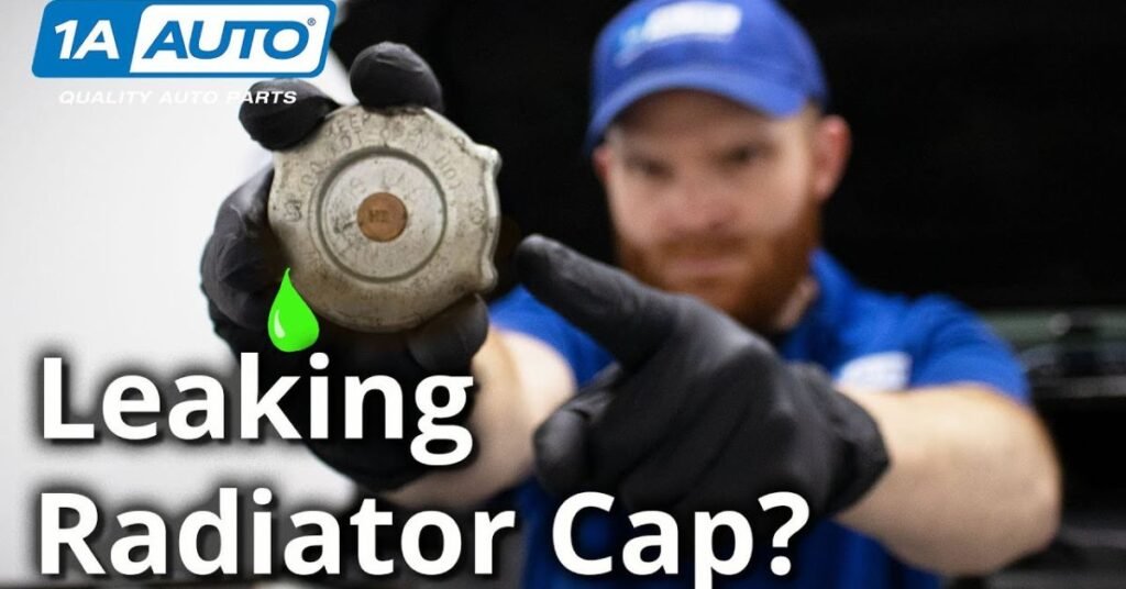 coolant leaking from cap