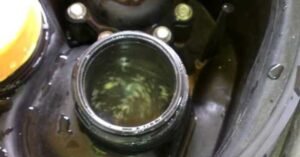 coolant in oil color