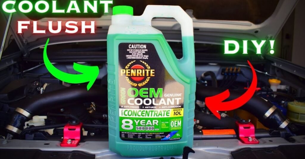 when to flush coolant