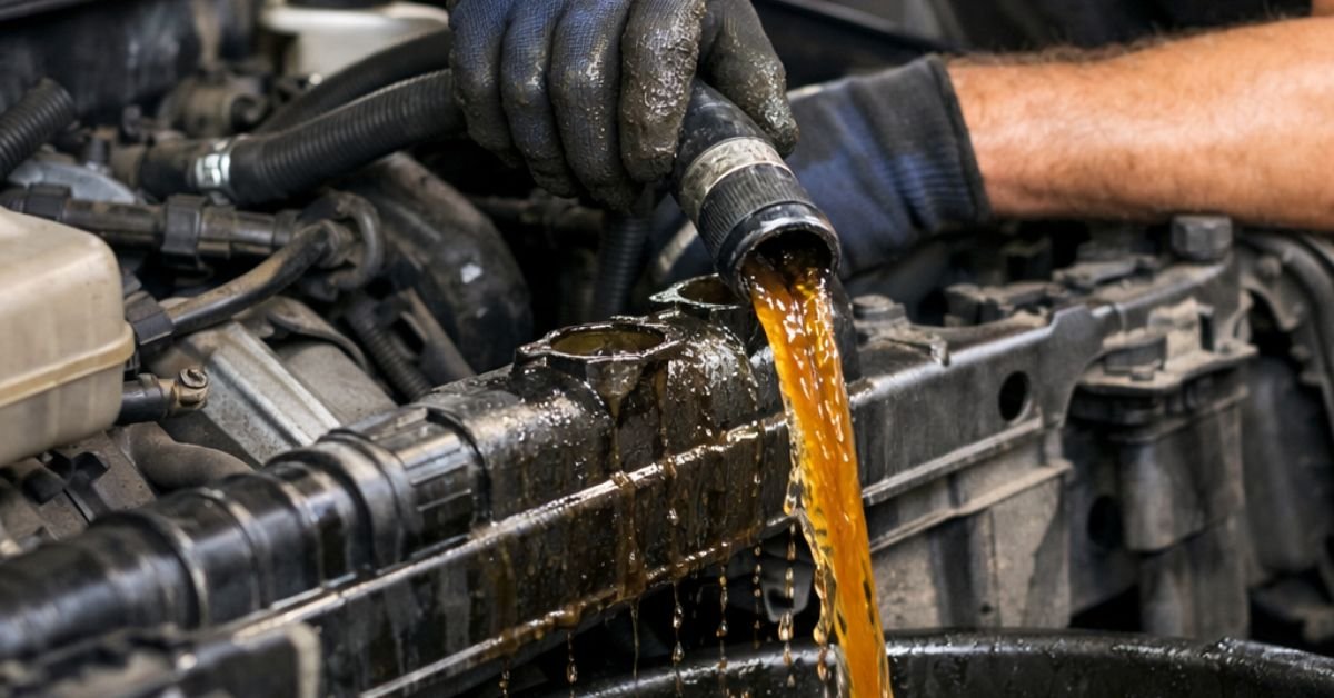 when to flush coolant