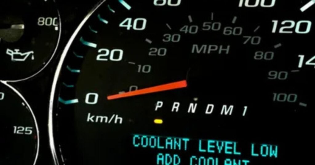 engine coolant temp low