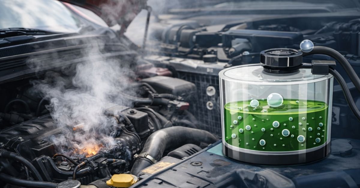 air in radiator symptoms