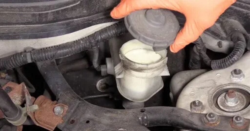 if brake fluid boils: