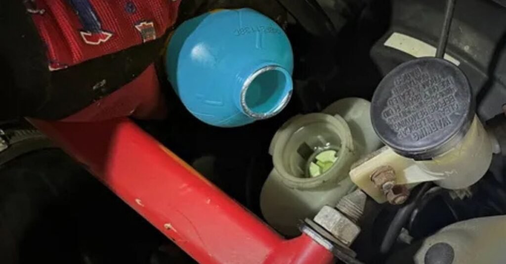 if brake fluid boils: