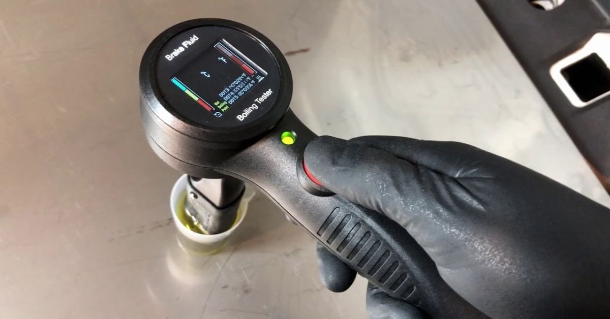 if brake fluid boils: