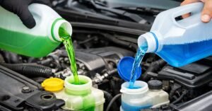 antifreeze and wiper fluid