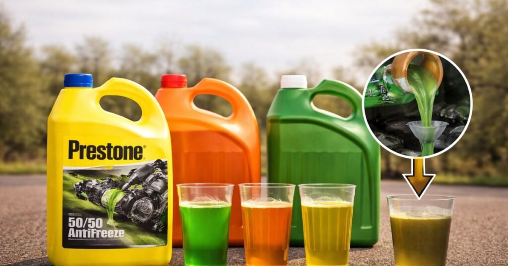 prestone coolant for motorcycle