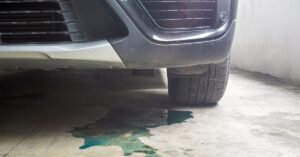 car leaking clear fluid