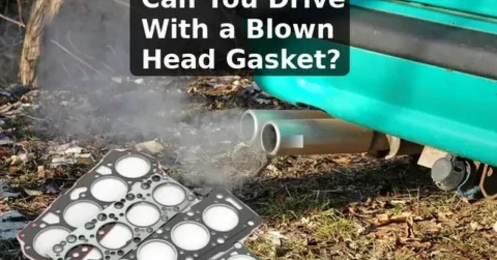 blown head gasket oil