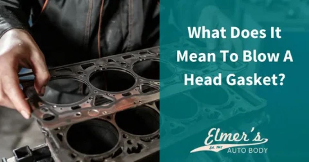 blown head gasket oil